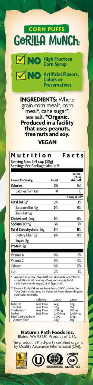 Envirokidz Gorilla Munch Gluten Free (12x10 Oz)-4