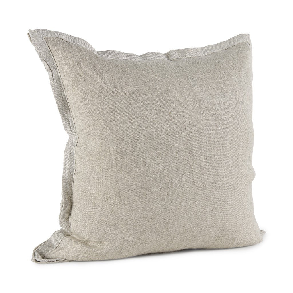 Cream Bordered Pillow Cover-8