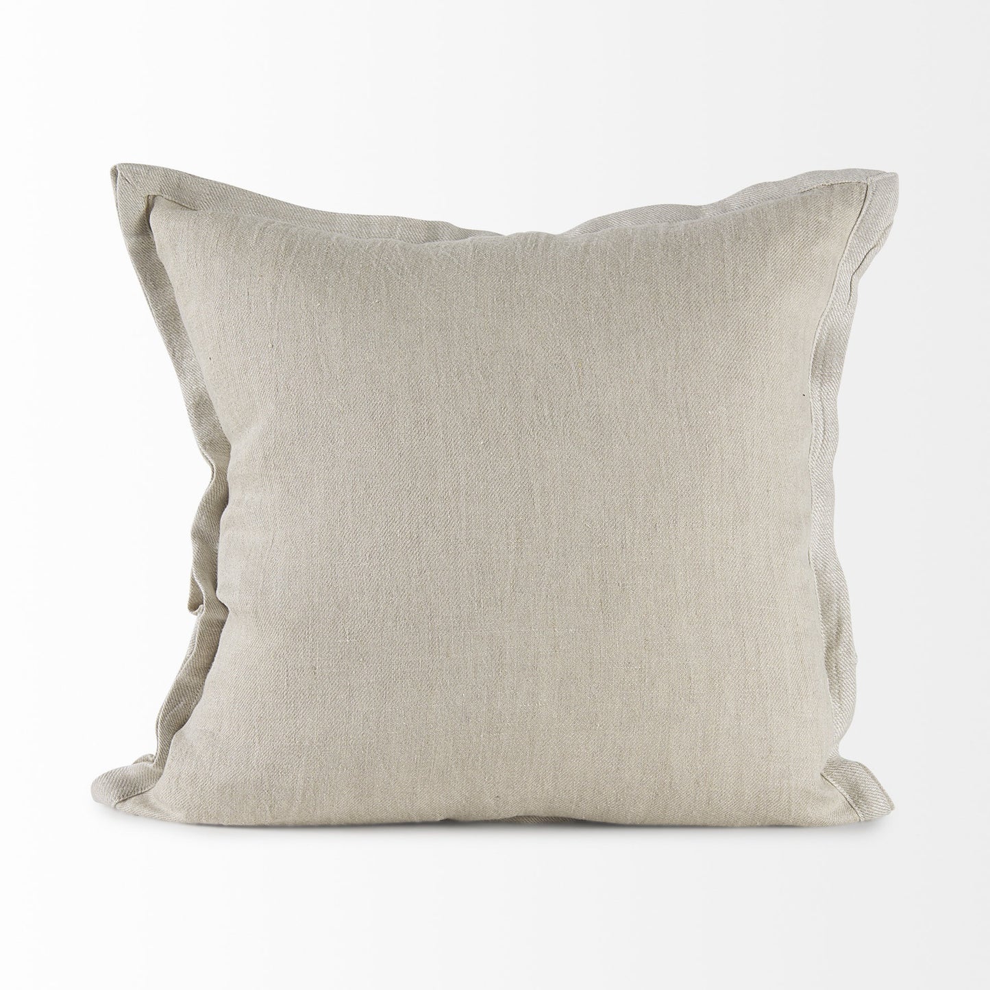 Cream Bordered Pillow Cover-2