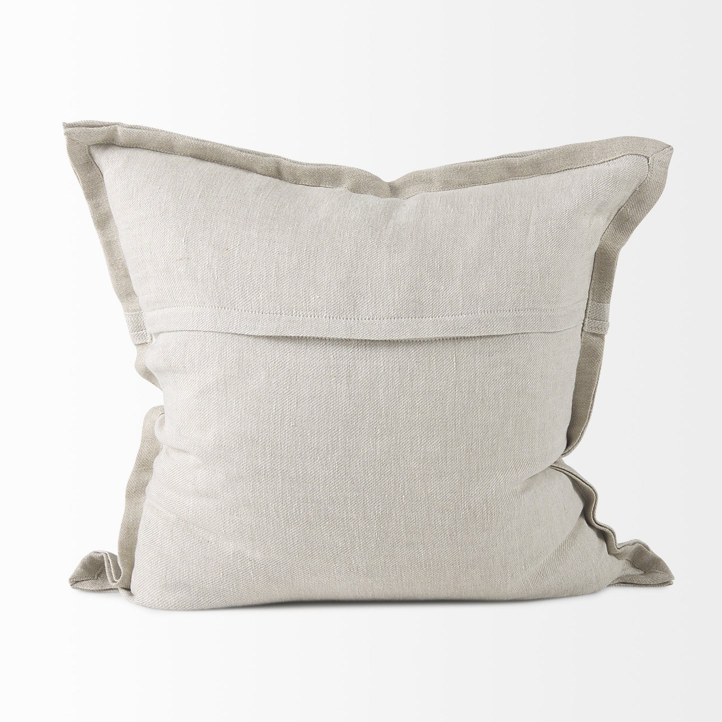 Cream Bordered Pillow Cover-4