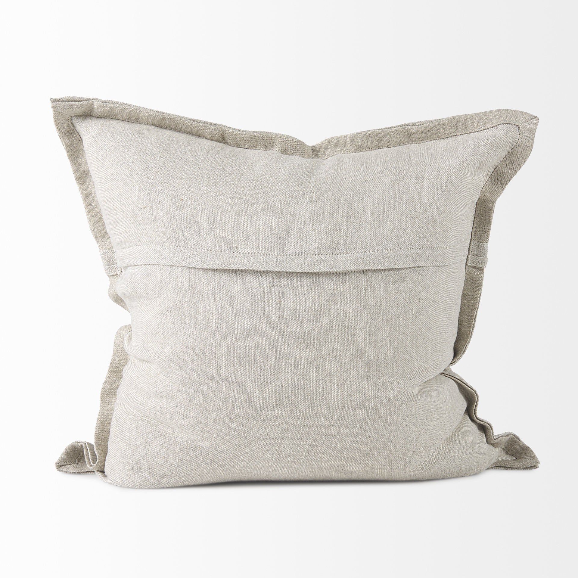 Cream Bordered Pillow Cover-4