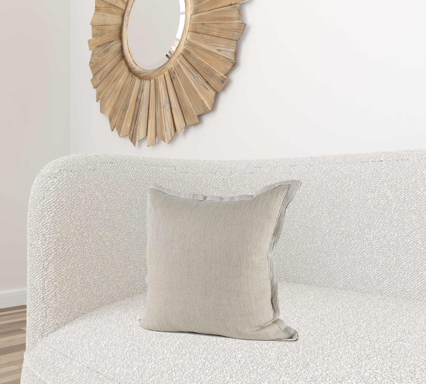 Cream Bordered Pillow Cover-1