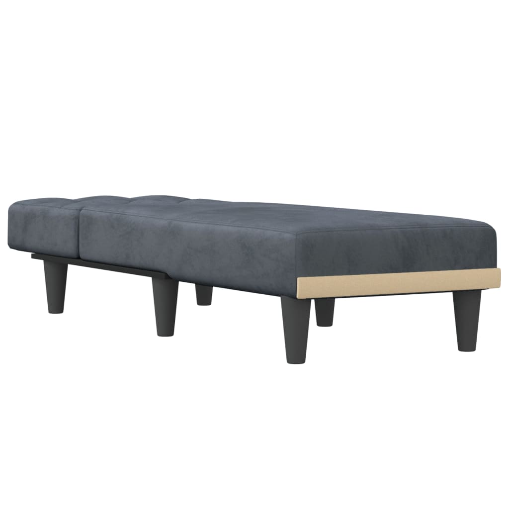 vidaXL Lounger Settee Lounge Sofa Chair Bed Seating for Living Room Velvet-3