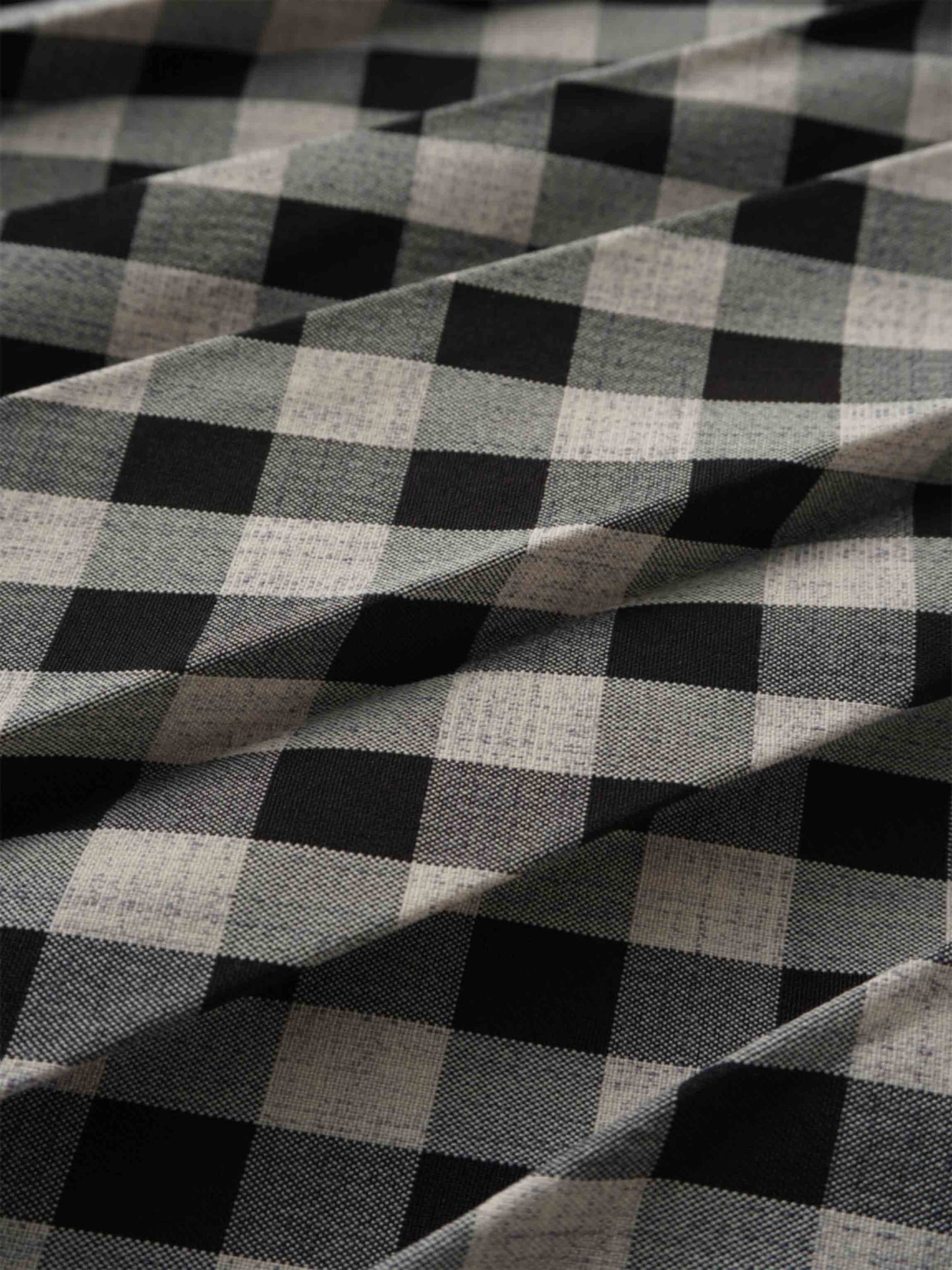 Printed Pleated Skirt-Tan/Black Gingham-4